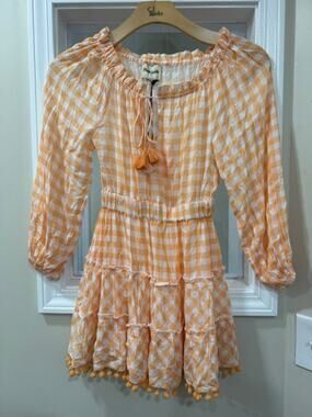 Tuckernuck Playa Lucila Plaid Mini Dress